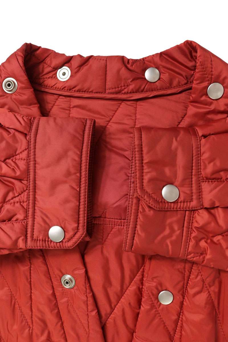 Rick Owens Quilted Liner Blouson Red Size M