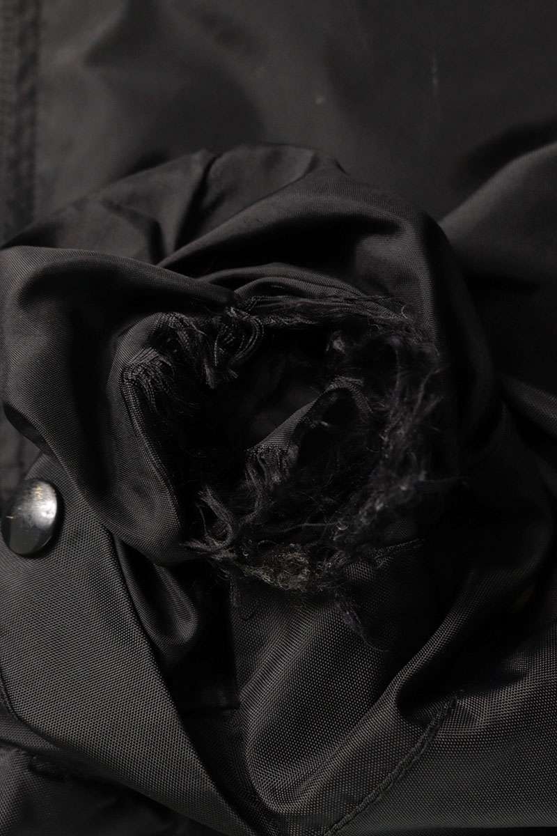 SUPREME Independent Fur Collar Bomber Jacket Black Size S
