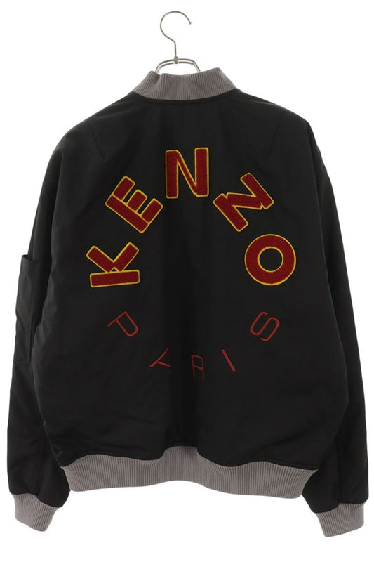 KENZO Multi Logo Patch Bomber Jacket Size L