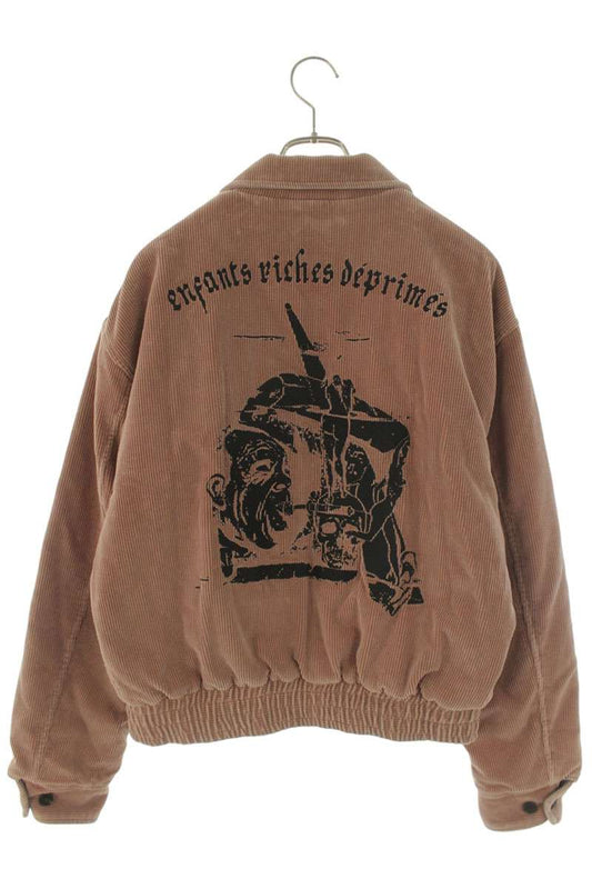 ENFANTS RICHES DEPRIMES Back Embroidered Corduroy Size L