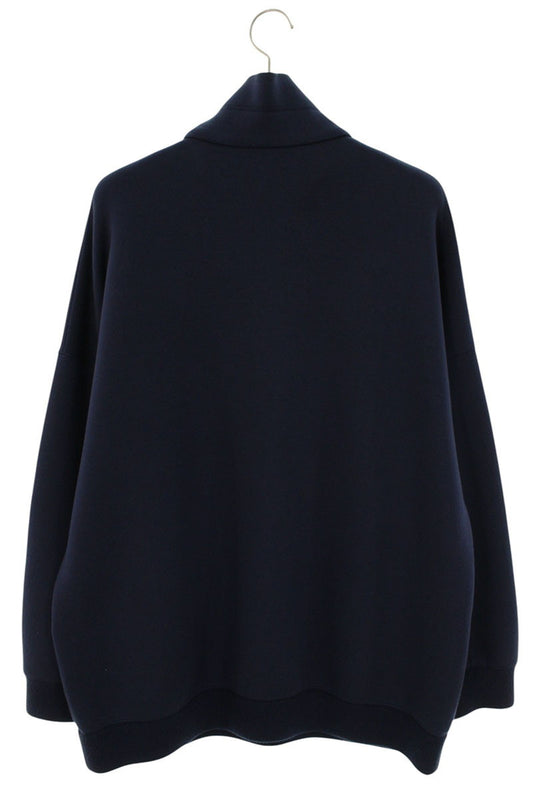 GUCCI 25SS Front Logo Half Zip Blouson Navy Size L