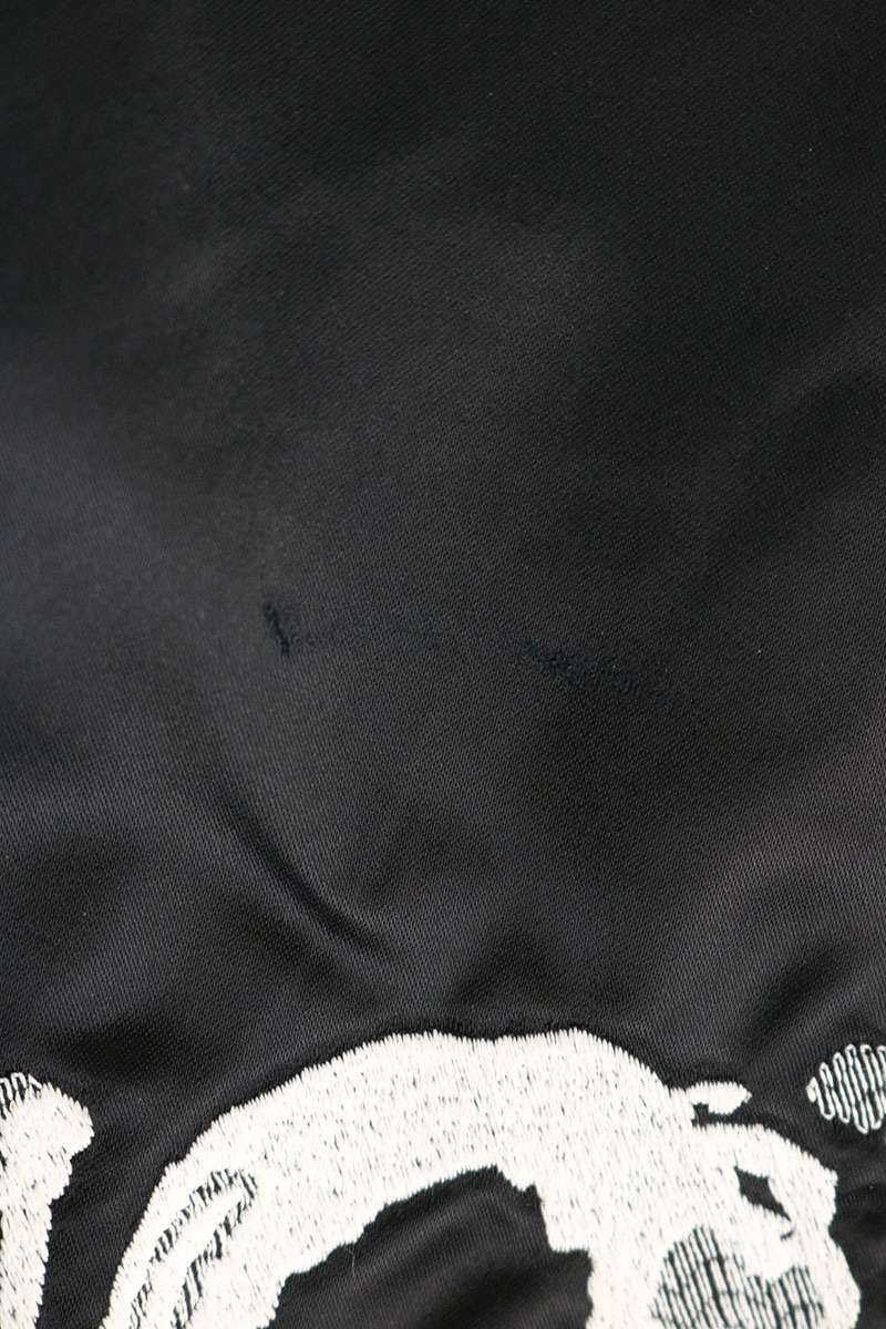 DIOR Back Logo Embroidered Nylon Jacket Black Size 50