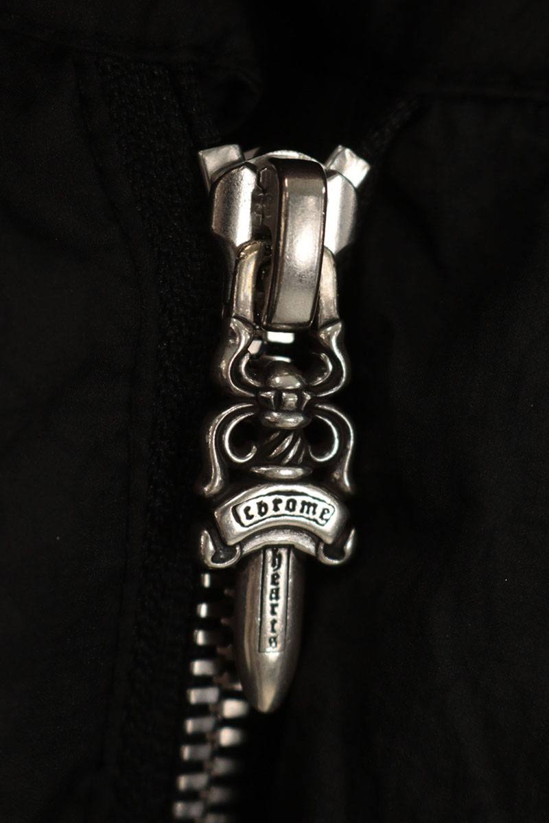 Chrome Hearts CH Dagger Zip Jacket Black/Silver Size L