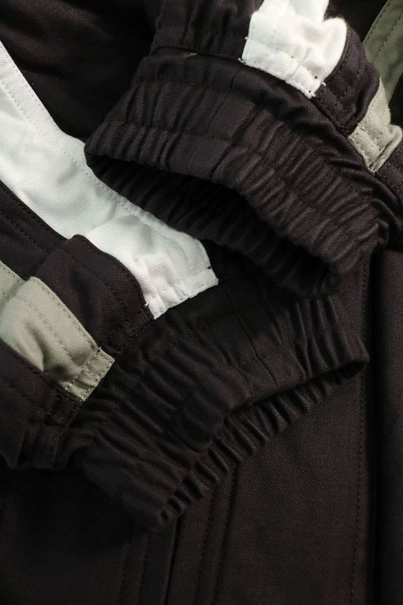 FACETASM MYK-JK-02 Cotton Patchwork Blouson Brown Size ONE