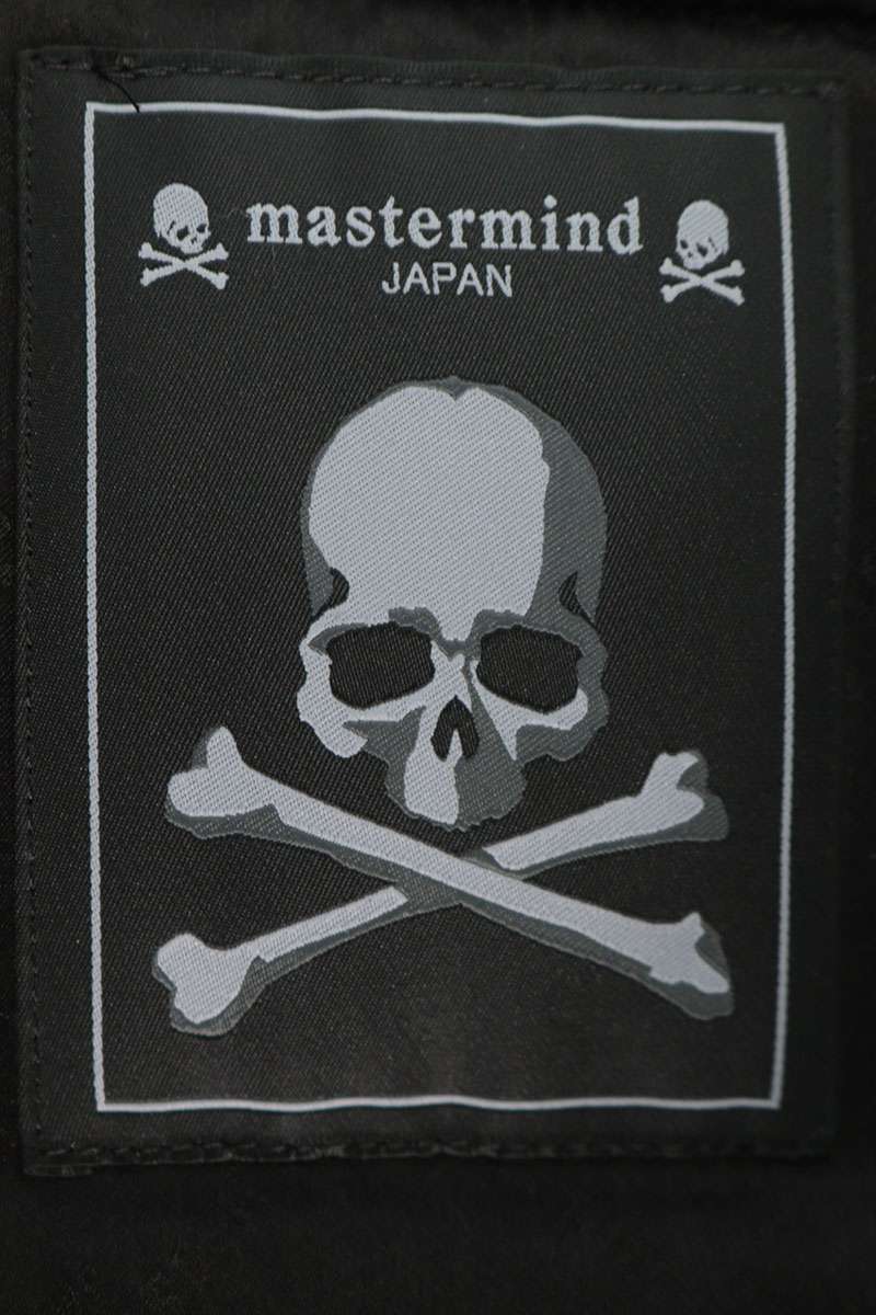 mastermind Back Skull MA-1 Bomber Jacket Black Size XL
