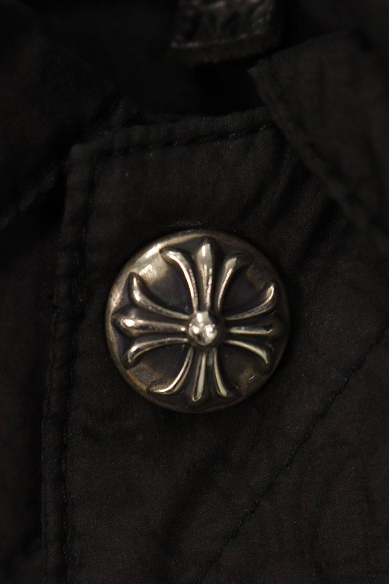 Chrome Hearts RIGGINS QUILTED FBRC CH Button Jacket Size M