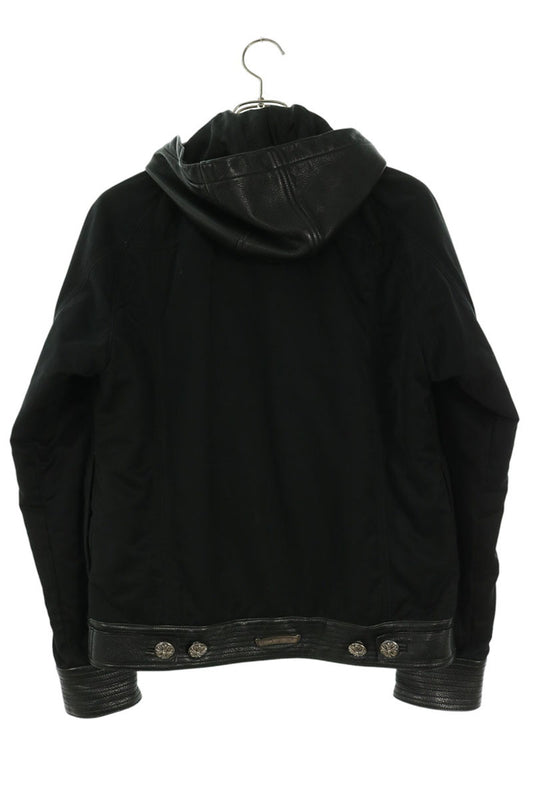 Chrome Hearts DEGENERATE Dagger Zip Jacket Black Size S