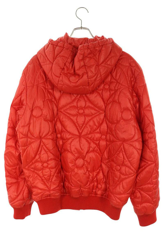 LOUISVUITTON 21AW Monogram Flower Quilted Jacket Size 50