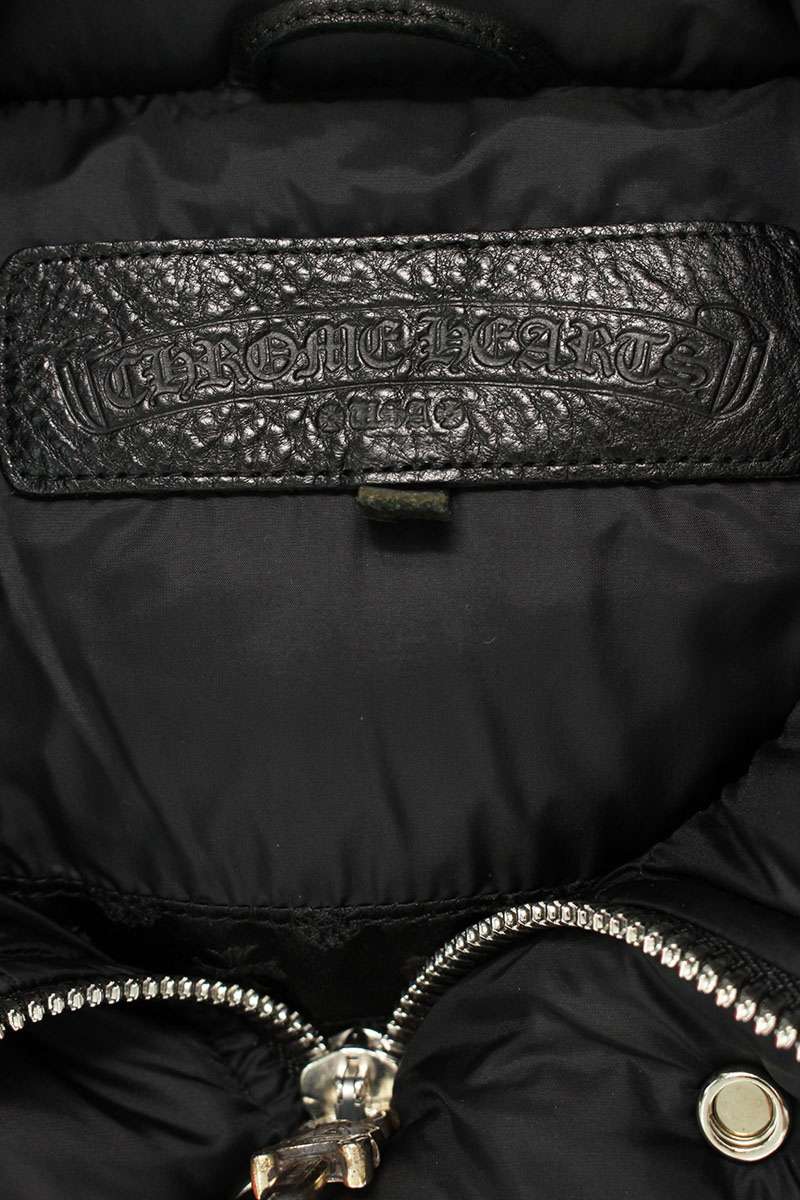 Chrome Hearts Stiff Cross Ball Nylon Down Vest Size M