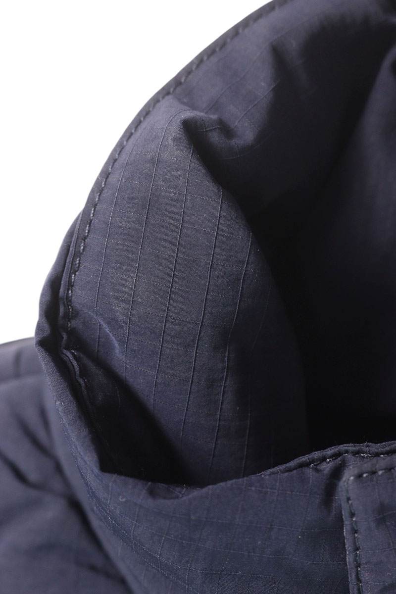 BOTTEGA VENETA Intrecciato Nylon Down Vest Navy Size XS