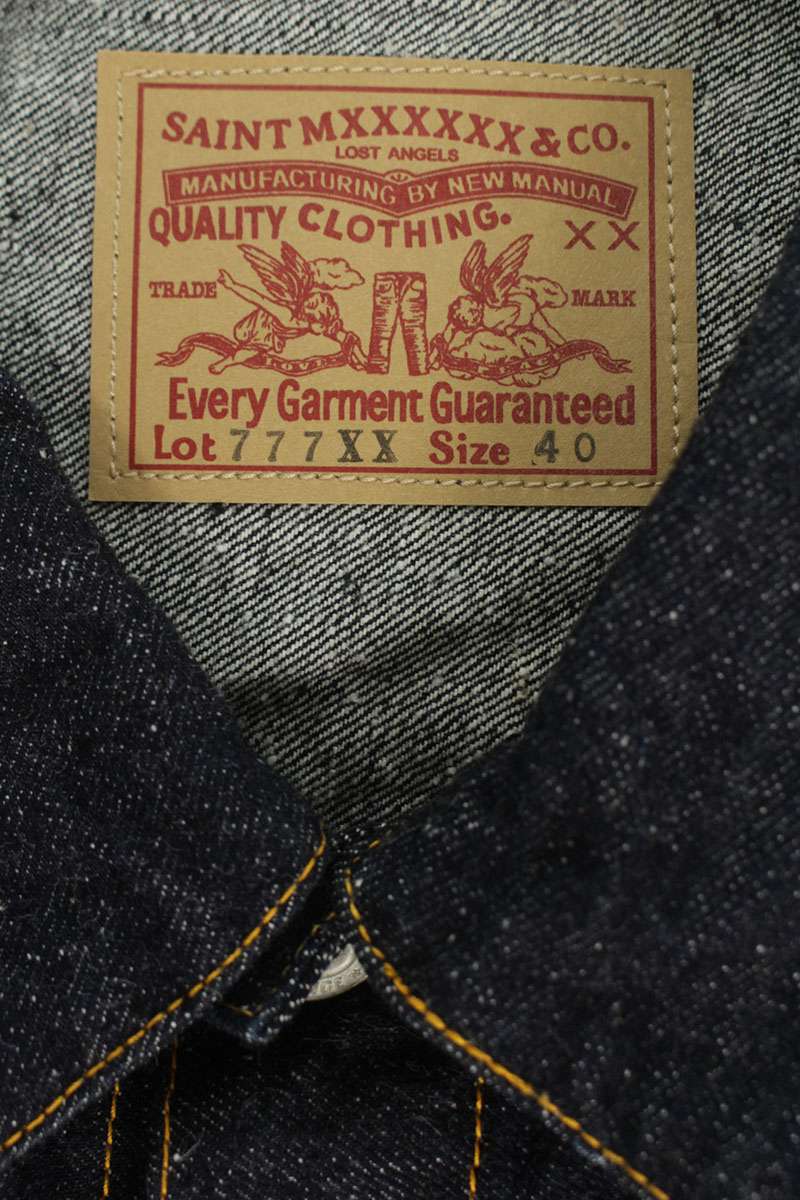 SAINT MICHAEL 23AW 2nd Type Denim Jacket Blue Size L