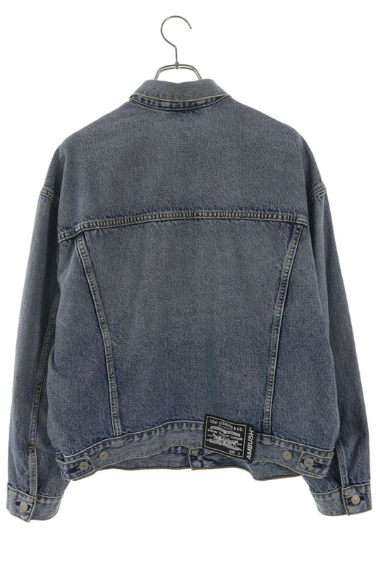 AMBUSH x LEVI'S Loose Fit Trucker Denim Jacket Indigo Size S
