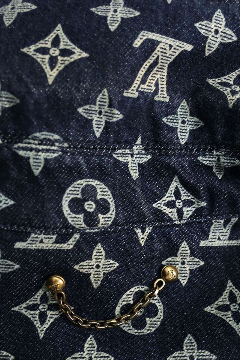 LOUISVUITTON 18AW Store Limited Denim Jacket Size 52