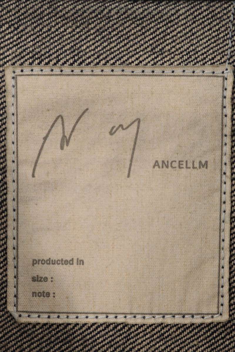 ANCELLM Selvedge Denim Jacket Indigo Size 1