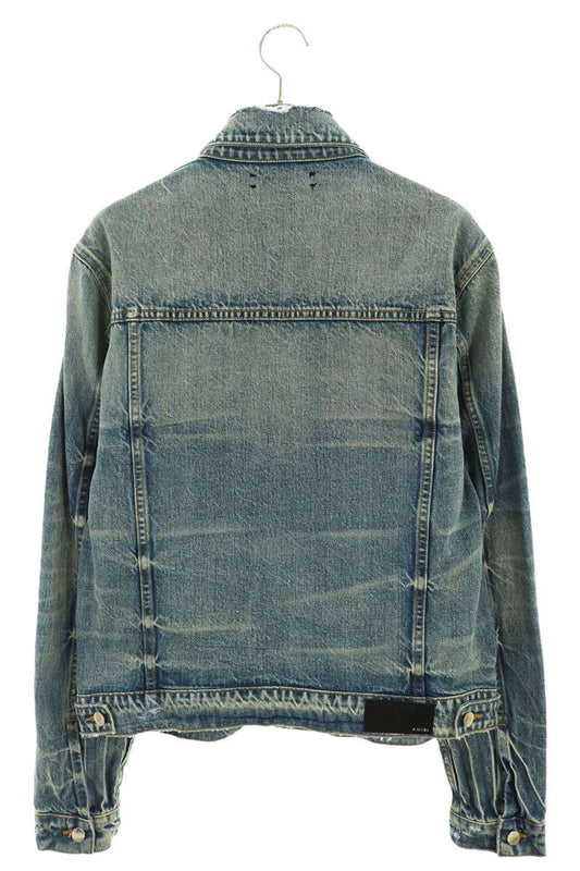 AMIRI Distressed Denim Jacket Indigo Size L