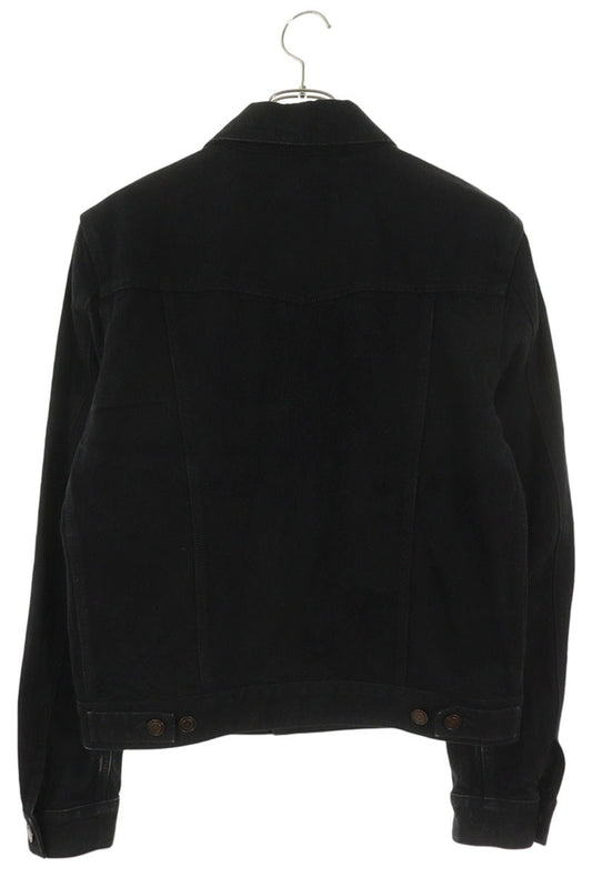 SAINT LAURENT PARIS Black Trucker Denim Jacket Size S
