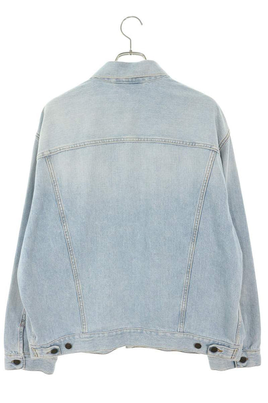 ACNE STUDIOS Washed Denim Jacket Blue Size 48