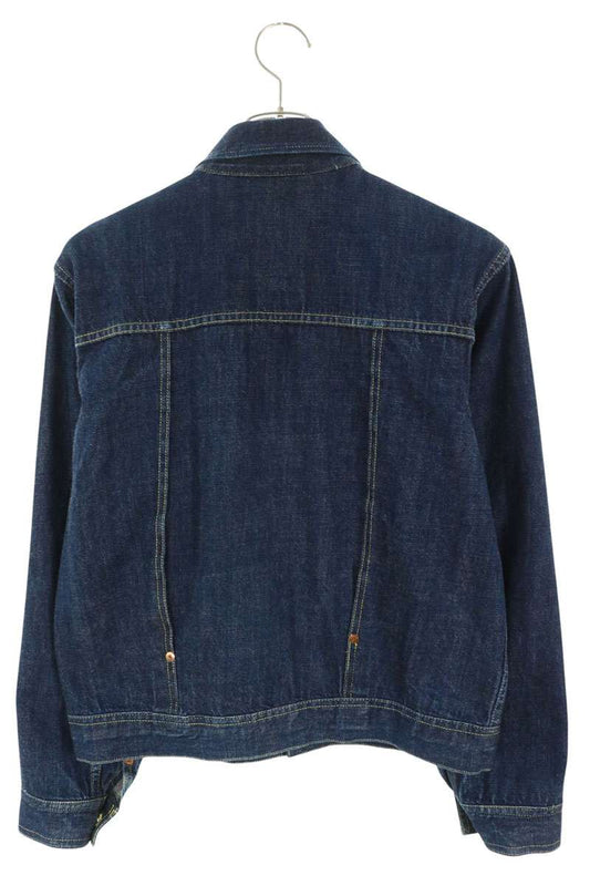At Last & Co 1-Pocket Indigo Denim Jacket Size 38
