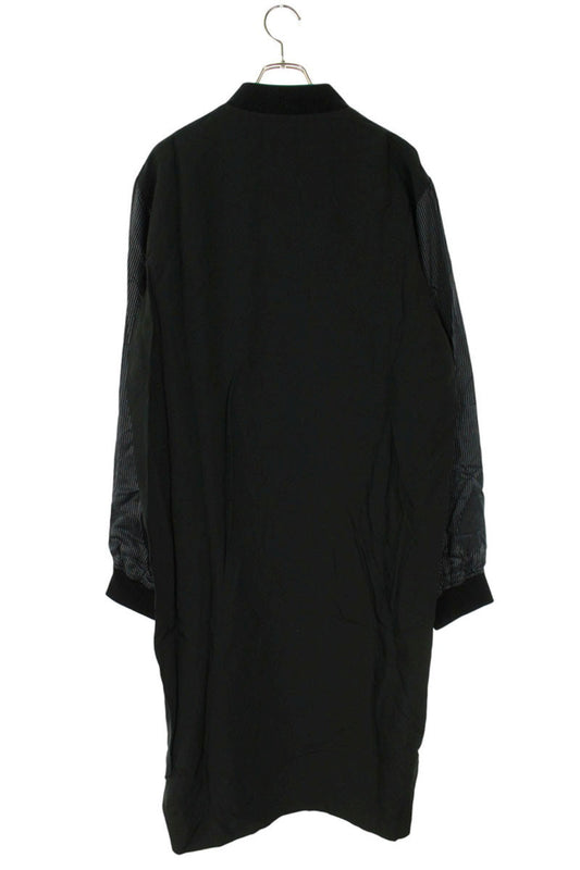 OAMC Sleeve Panel Long Coat Black Size M