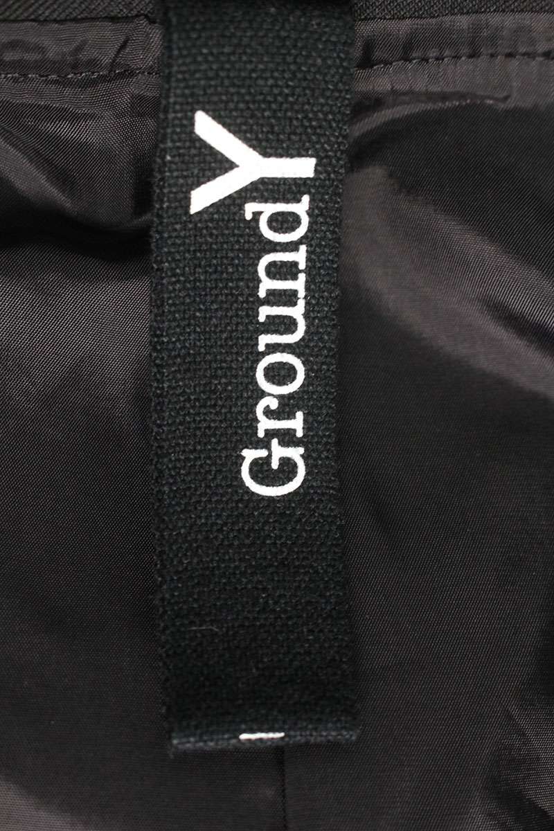 GroundY Hooded Coat Black Size L