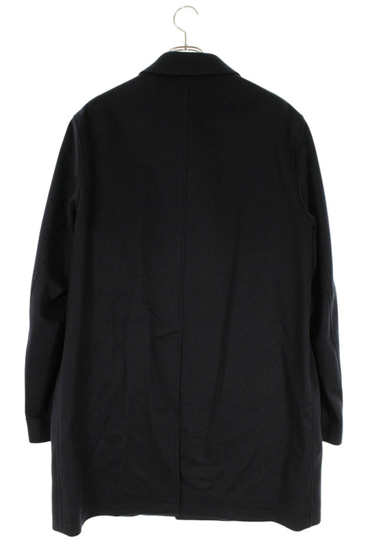 Burberry Wool Cashmere Coat Blue Size 52