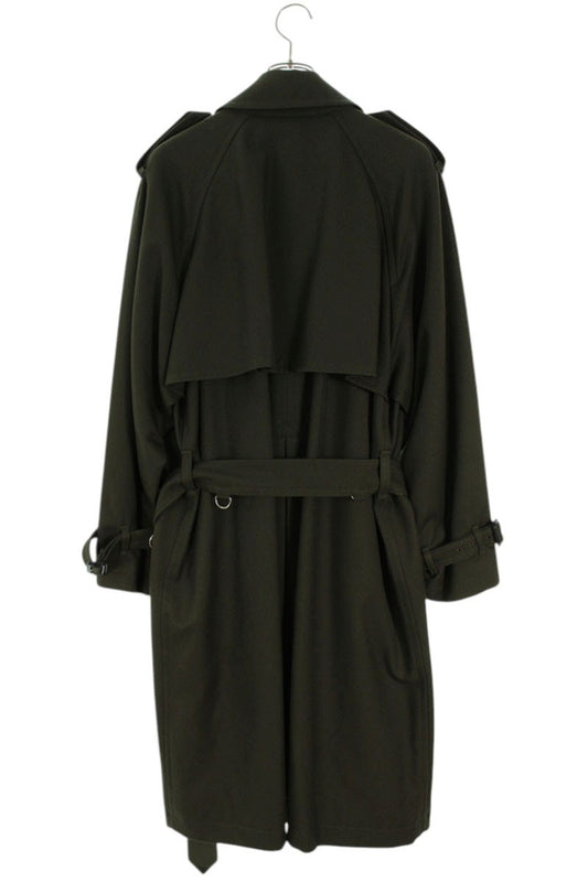 JOHNLAWRENCESULLIVAN Khaki Belted Wool Trench Coat Size S