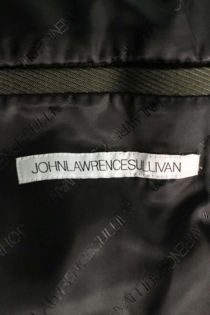 JOHNLAWRENCESULLIVAN Khaki Belted Wool Trench Coat Size S
