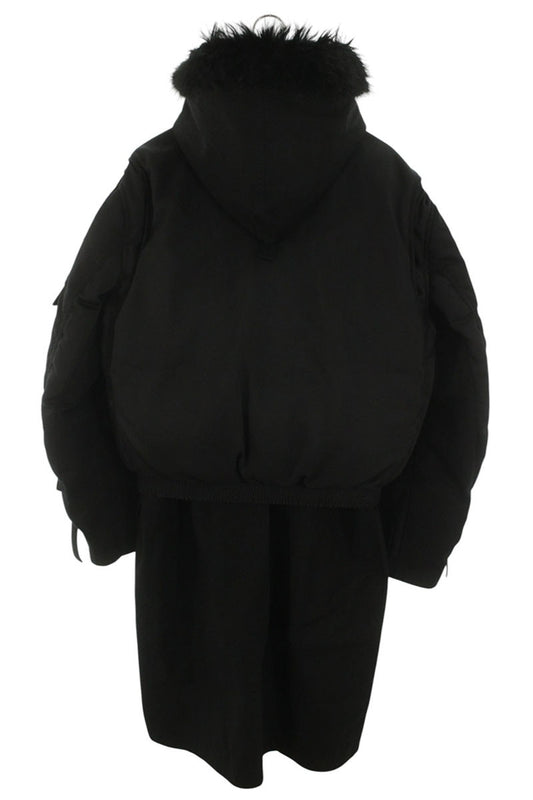 Sacai x SPIEWAK 24AW Fur Coat Black Size M