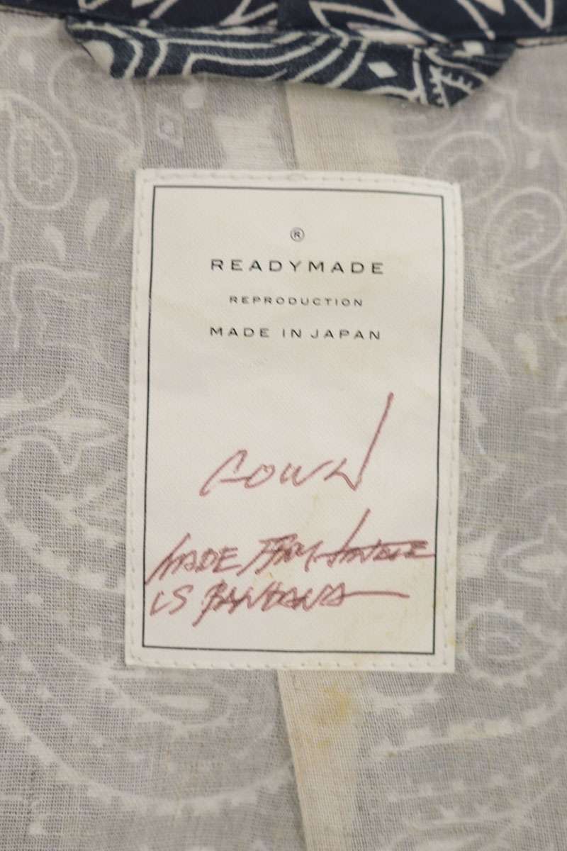 READYMADE 20AW Bandana Fire Pattern Gown Coat Multi Size M