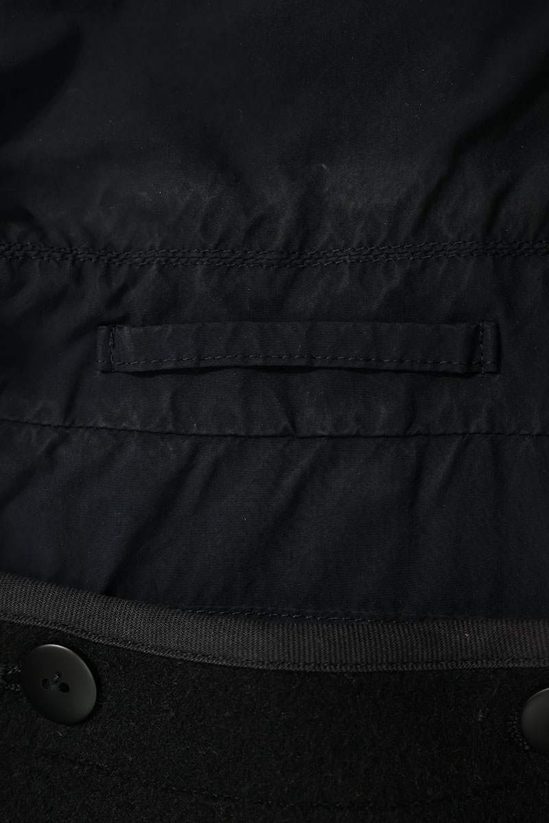 ATON Short Mods Coat with Liner Black Size XL