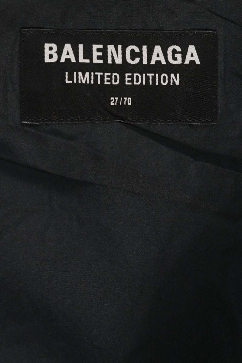 BALENCIAGA Rammstein Long Coat Black Size XS