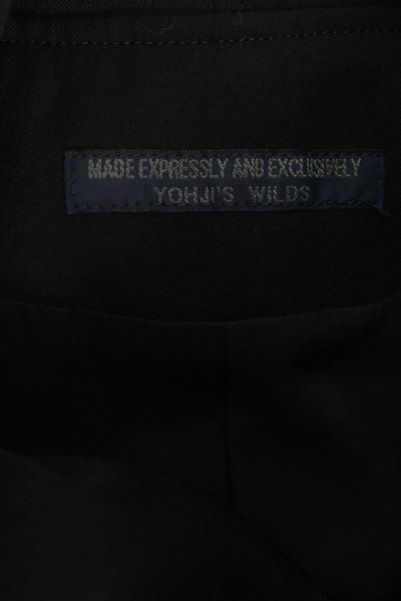 Yohji Yamamoto Black Gabardine Hooded Coat Size 1