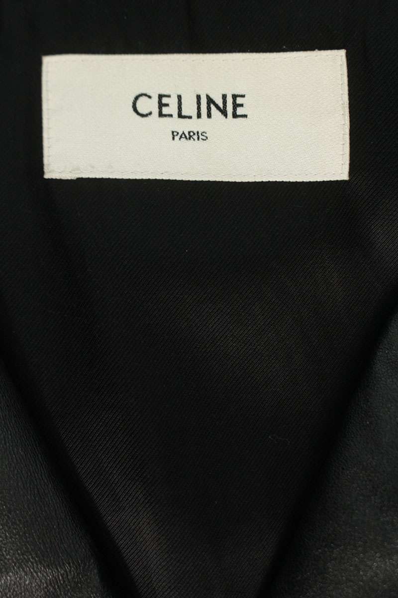 CELINE 19SS Black Classic Double Rider Back Patch Size XS