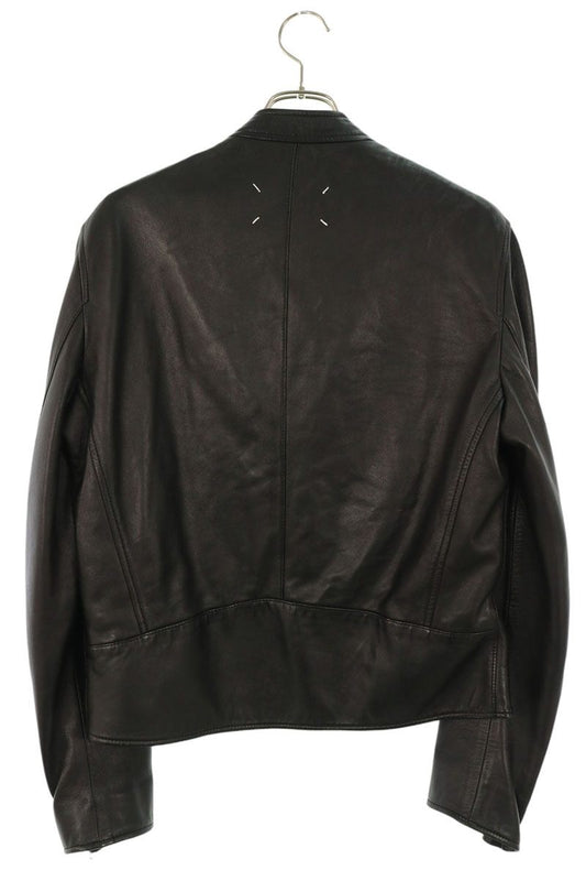 Maison Margiela Hachi-no-ji Rider Leather Jacket Size 48