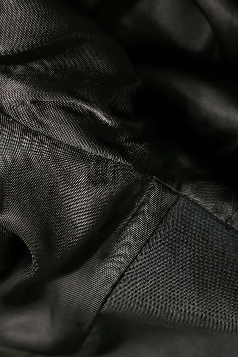 Rick Owens Alice Straw Lamb Leather Jacket Size 48