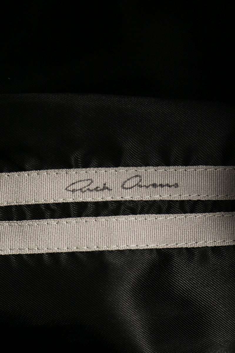 Rick Owens 26AW ALICE JKT Leather Jacket Black Size 44