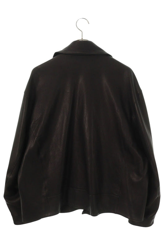 Porter Classic Double Rider Leather Jacket Black Size XXL