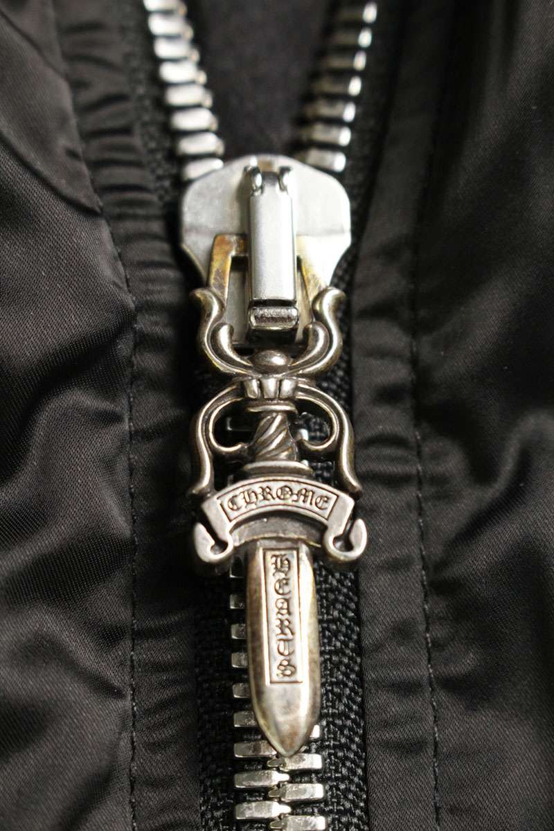 Chrome Hearts Dagger Zip Up Blouson Sleeve Cross Size XS