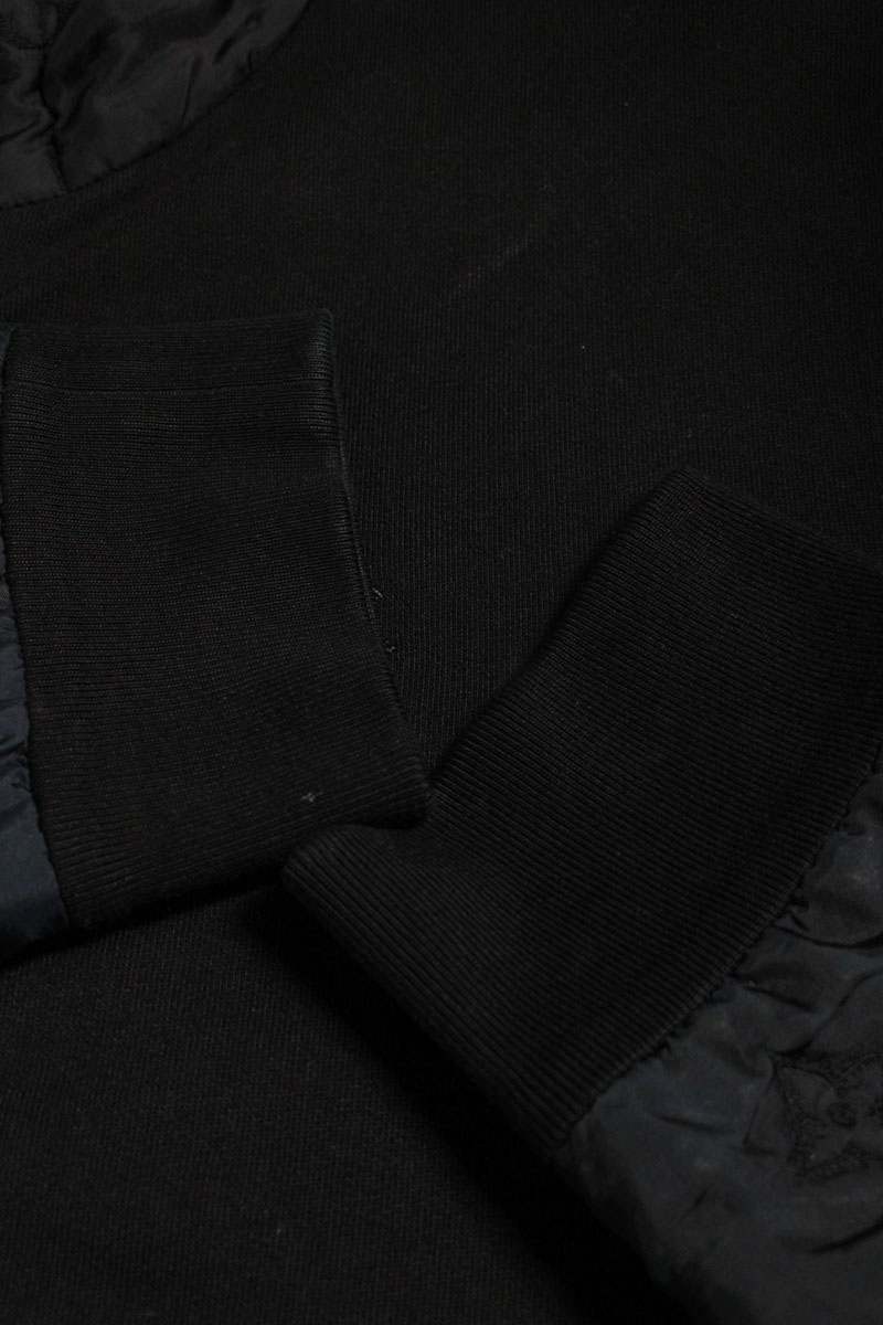 LOUISVUITTON 24SS Hybrid Zip Monogram Hoodie Black Size S