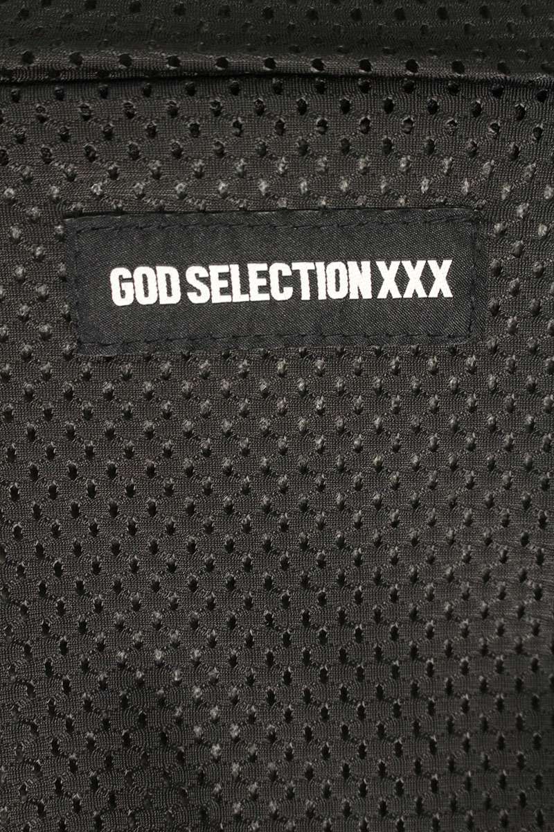 GOD SELECTION XXX Logo Embroidered Boa Blouson Green Size L