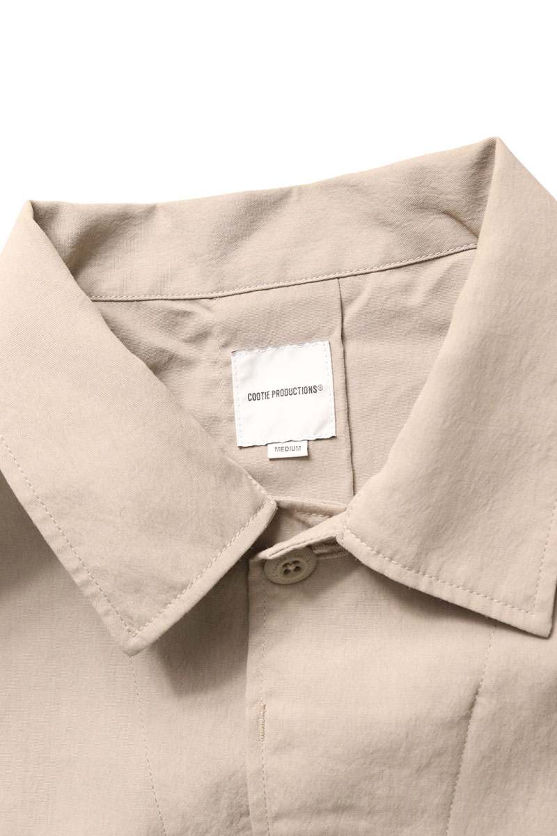 COOTIE 24SS Polyester Canvas BDU Jacket Beige Size M