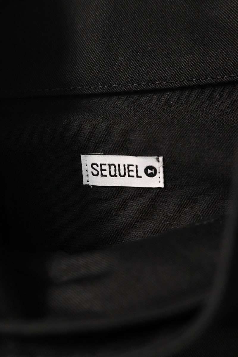 SEQUEL Logo Embroidered Cotton Blouson Black Size L