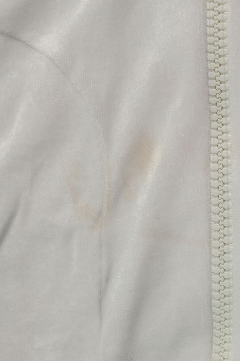 CASABLANCA Cotton Track Jacket White/Green Size M