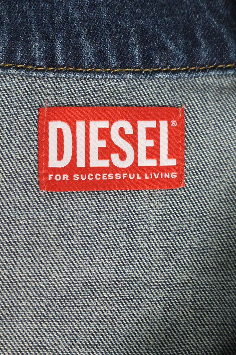 DIESEL Denim Anorak Blouson Indigo Size M