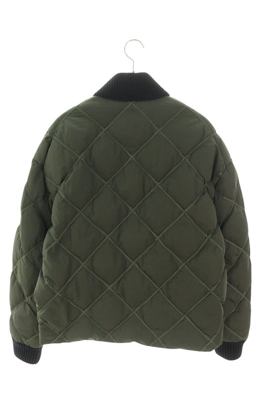 EMPORIO ARMANI Quilted Down Puffer Blouson Green Size XL