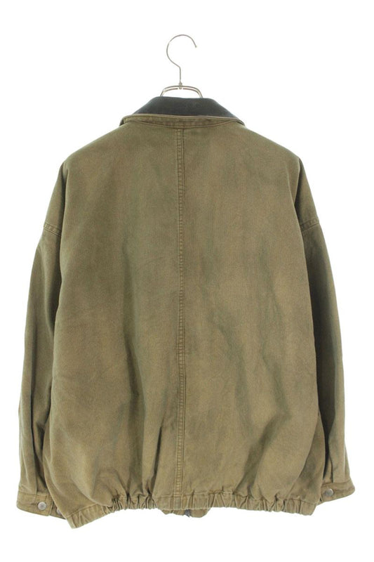 stein Whip Cord Vintage Zip Jacket Khaki Size M