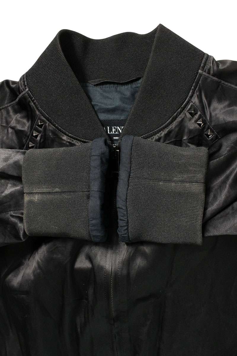 Valentino Stud Blouson Black Size M