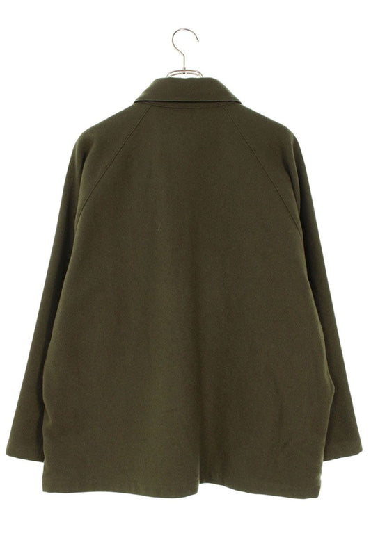 STILLBYHAND FW22 Corduroy Panel Wool Melton Blouson Size M