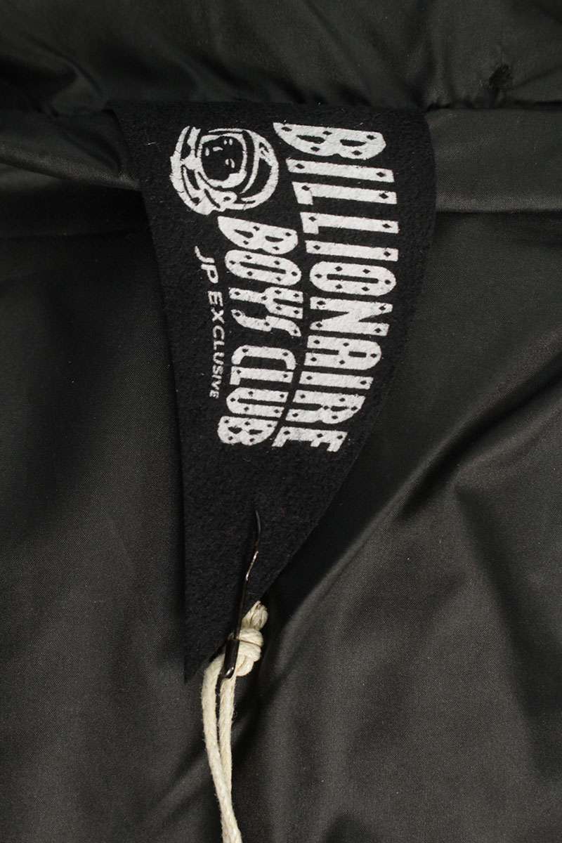 Billionaire Boys Club SHELL PARKA Logo Embroidered Hoodie Black Size XL