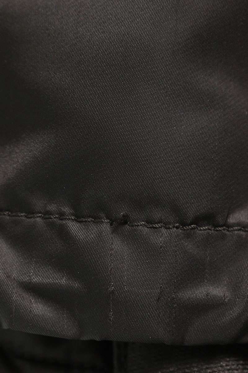 EMPORIO ARMANI Nylon Bomber Jacket Black Size XXL